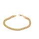 Pre Owned 9ct Mens Curb Bracelet ZN698